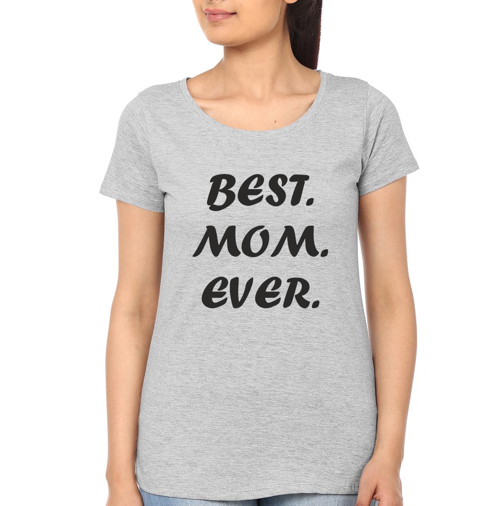 Best Mom Ever Best Kid Ever Mother and Son Matching T-Shirt- FunkyTeesClub