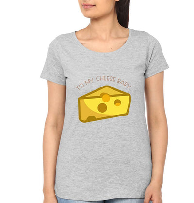 FunkyTees Cheese And Macraoni BFF Half Sleeve T Shirt