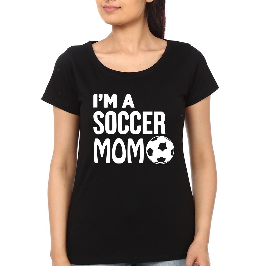 I'M A Soccer Mom I'M A Soccer Son Mother and Son Matching T-Shirt- FunkyTeesClub