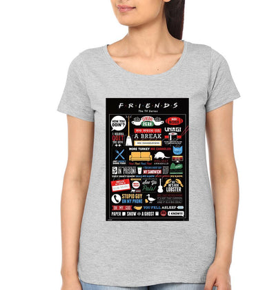 Friends BFF Half Sleeves T-Shirts-FunkyTees