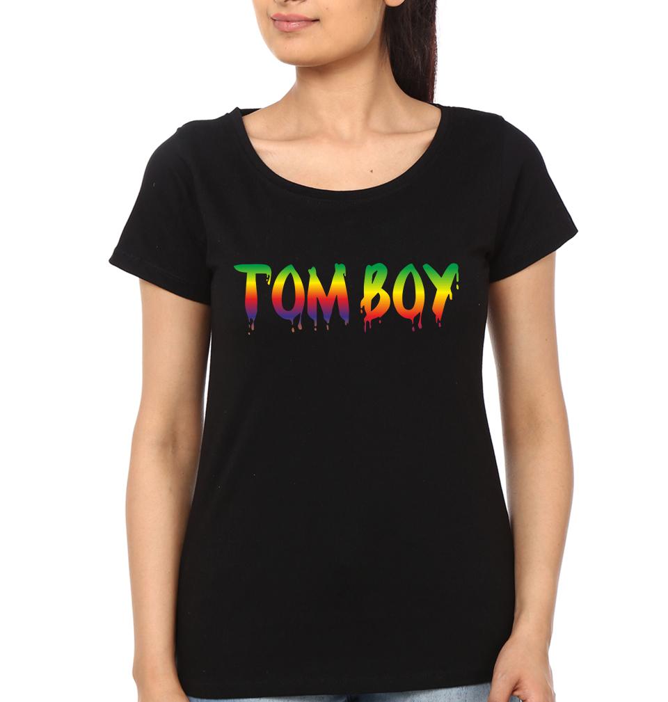 Tom Boy Mom Boy Mother and Son Matching T-Shirt- FunkyTeesClub