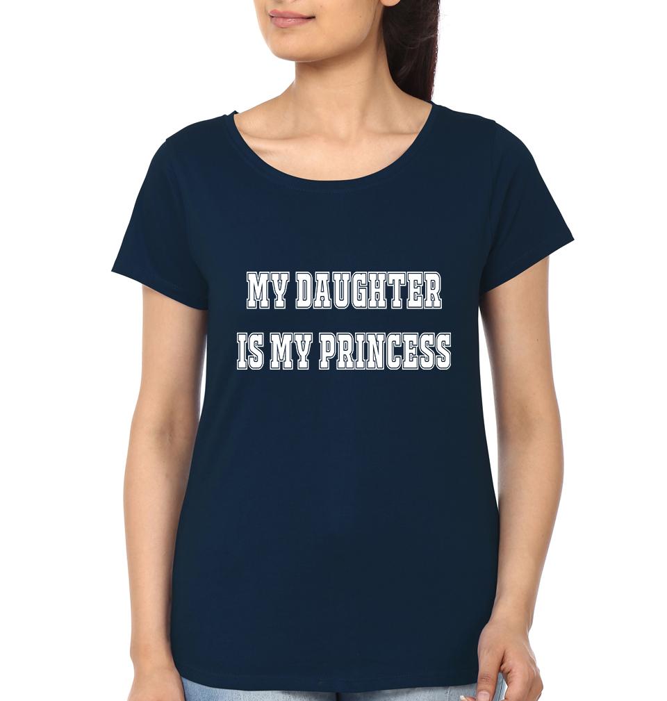 My Daughter Is My Princess My Mother Is My Queen Mother and Daughter Matching T-Shirt- FunkyTeesClub