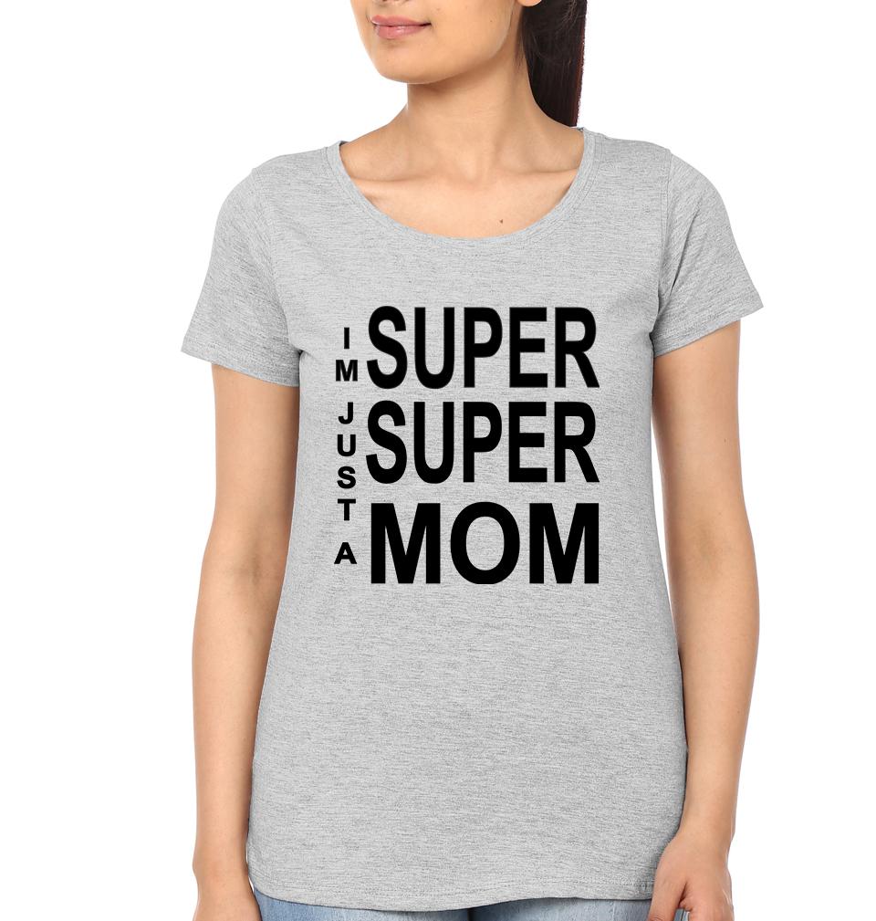Bad Bad Boy Super super Mom Mother and Son Matching T-Shirt- FunkyTeesClub