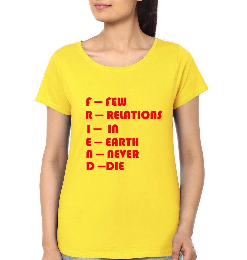 Friend BFF Half Sleeves T-Shirts-FunkyTees