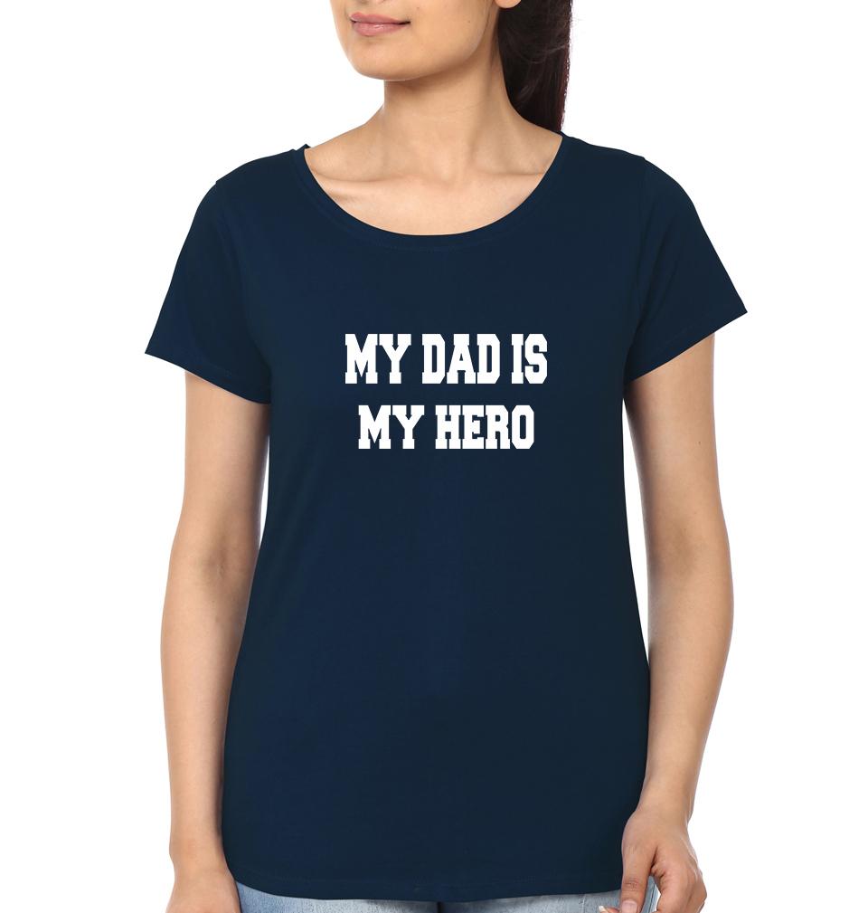 My Daughter My Princess My Dad  My Hero Father and Daughter Matching T-Shirt- FunkyTeesClub