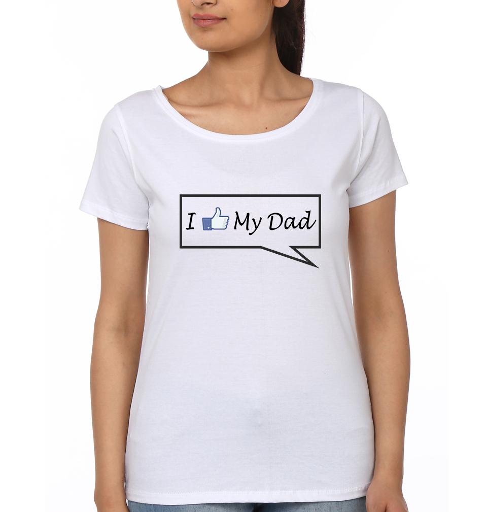 I Like My Dad & I Like My Daughter Father and Daughter Matching T-Shirt- FunkyTeesClub
