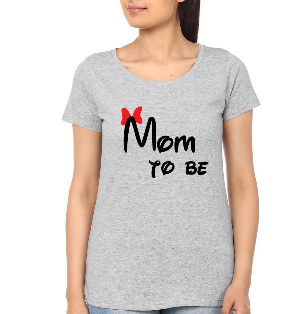 Dad To Be, Mom To Be Couple Half Sleeves T-Shirts -FunkyTees