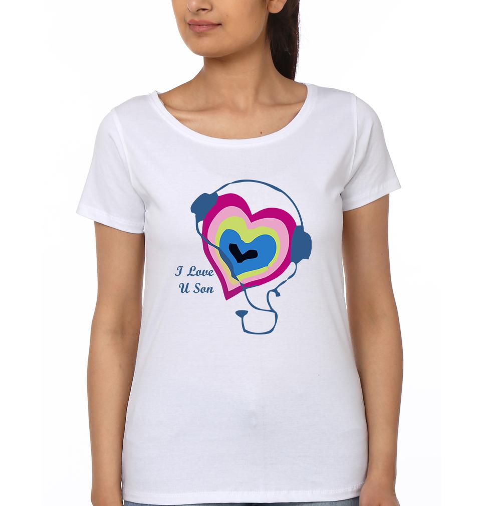 I Love You Son I Love You Mom Mother and Son Matching T-Shirt- FunkyTeesClub