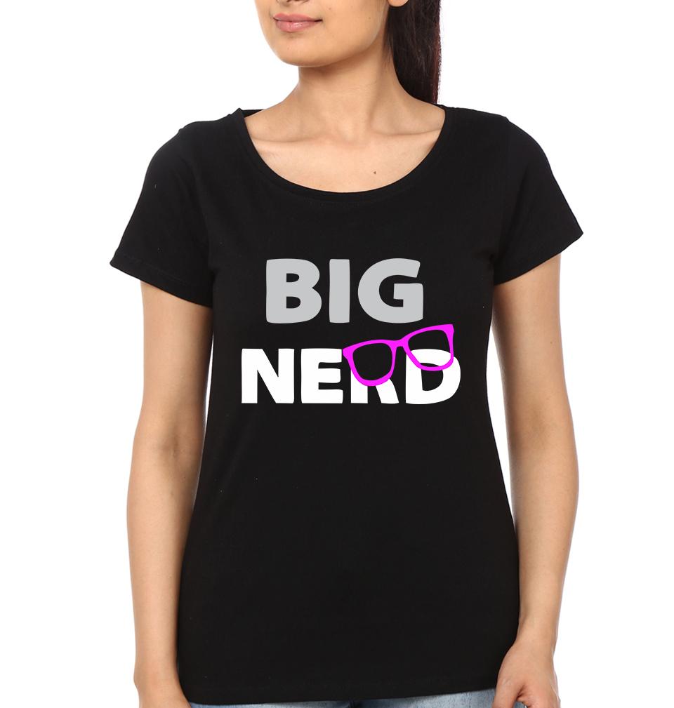 Big Nerd Little Nerd Mother and Son Matching T-Shirt- FunkyTeesClub