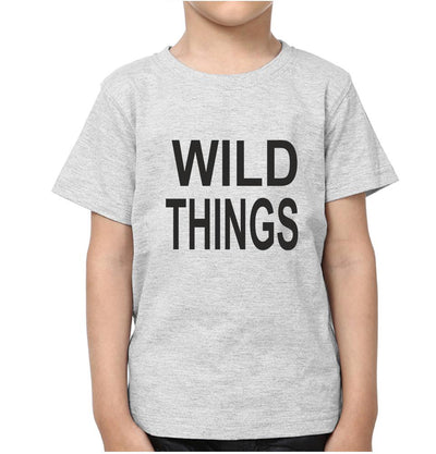 Queen Of All The Wild Things Wild Things Mother and Son Matching T-Shirt- FunkyTeesClub