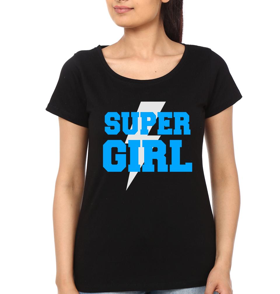 Super Dad & Super Girl Father and Daughter Matching T-Shirt- FunkyTeesClub