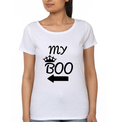 My BAE Couple Half Sleeves T-Shirts -FunkyTees