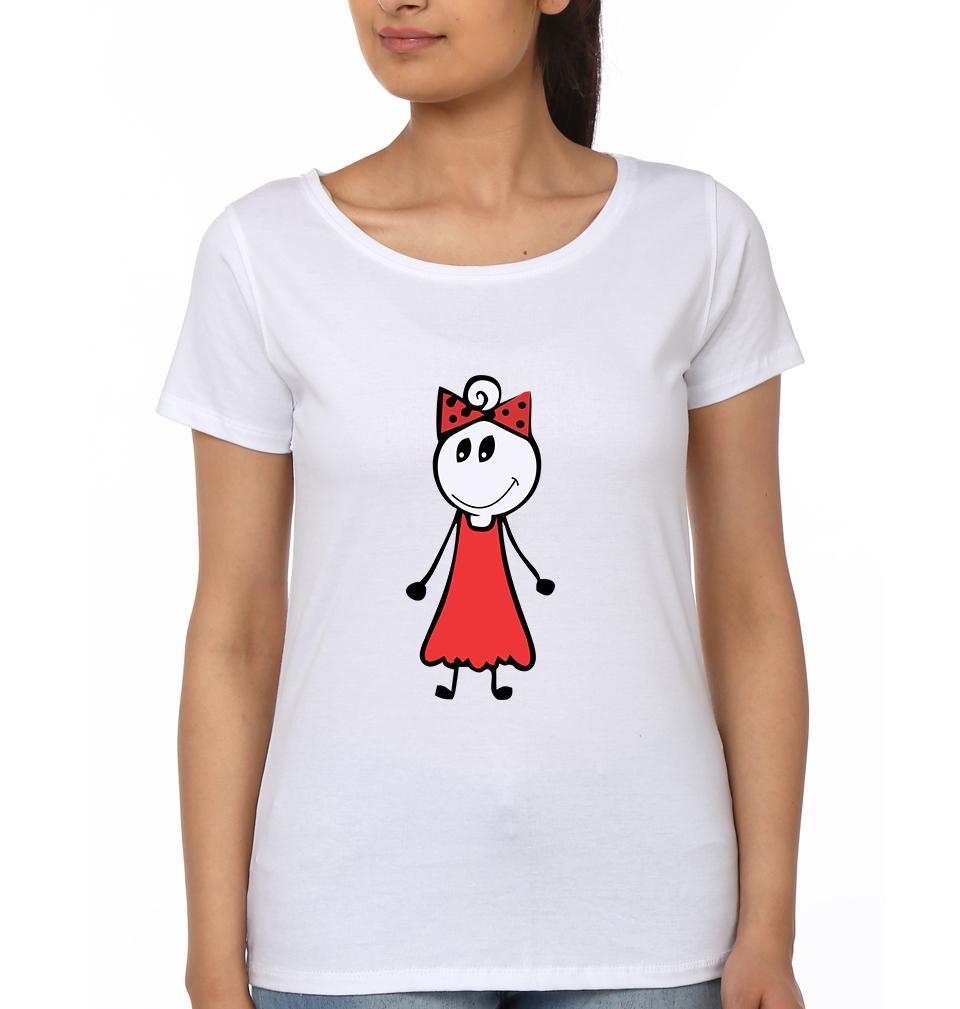 The Propose Couple Half Sleeves T-Shirts -FunkyTees