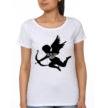 The Best Thing Couple Half Sleeves T-Shirts -FunkyTees