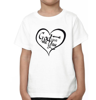 God Gave Me You Mother and Son Matching T-Shirt- FunkyTeesClub