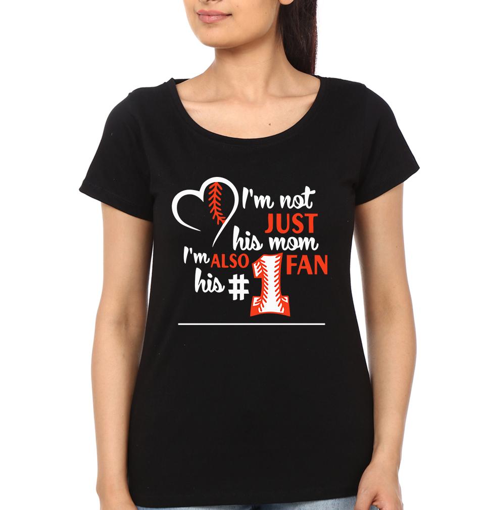 I'M Not Just His Mom Mother and Son Matching T-Shirt- FunkyTeesClub