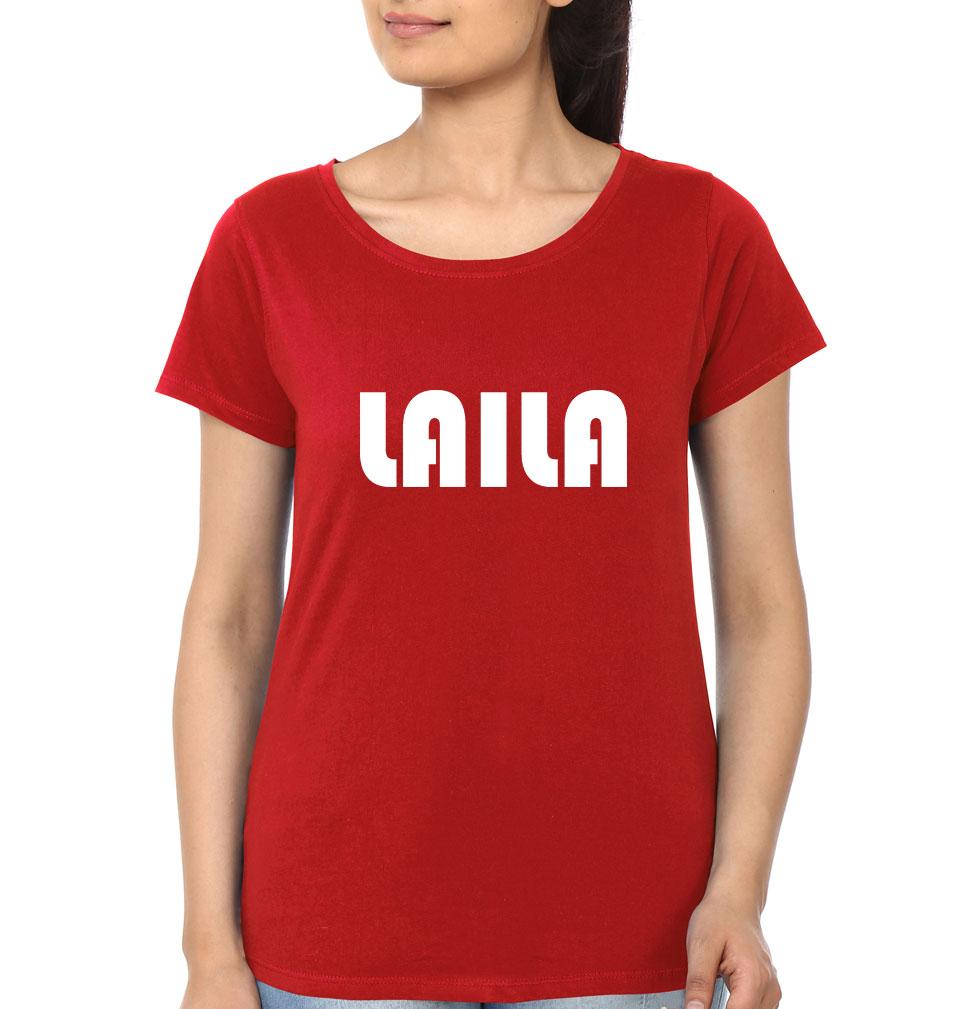Laila Majnu Couple Half Sleeves T-Shirts -FunkyTees