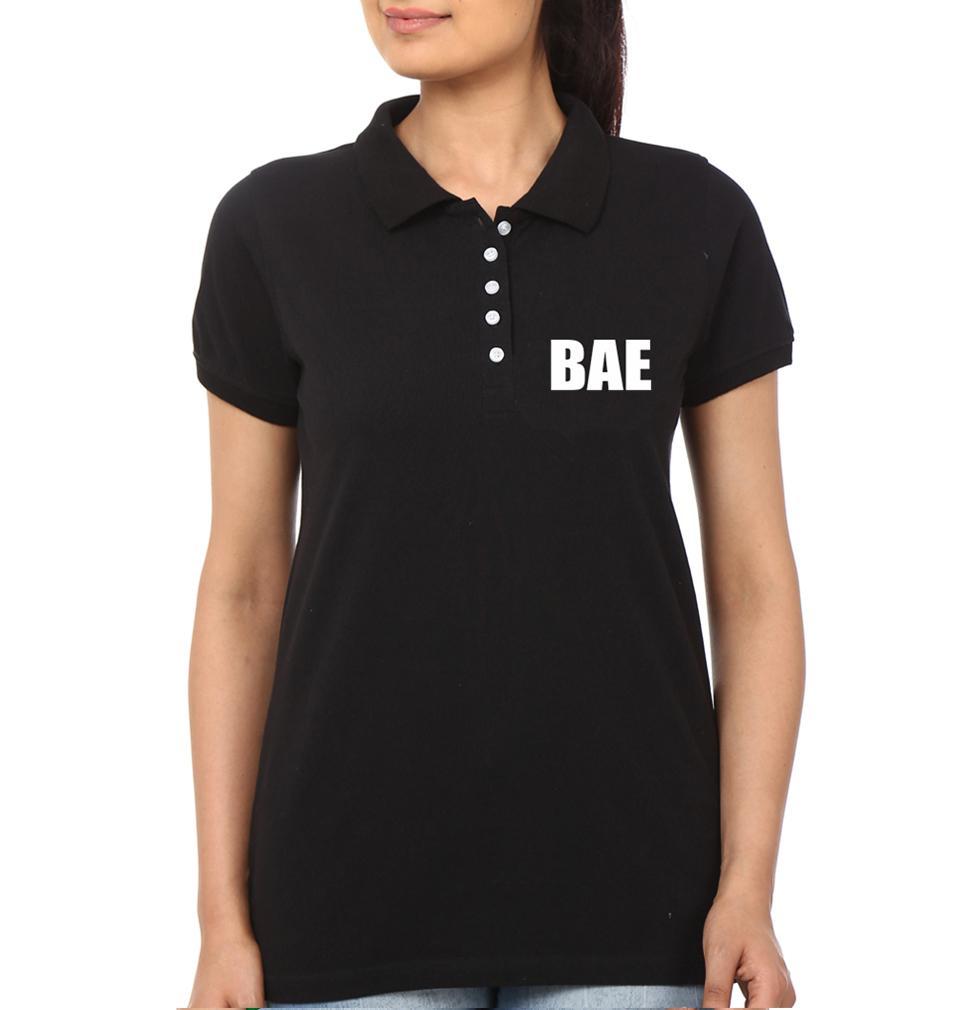 Pocket BAE&Owner of BAE Couple Polo Half Sleeves T-Shirts -FunkyTees