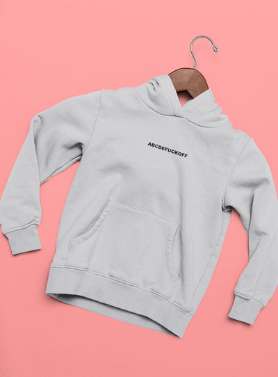 Abcde F**k Off Hoodies for Women-FunkyTeesClub - Funky Tees Club