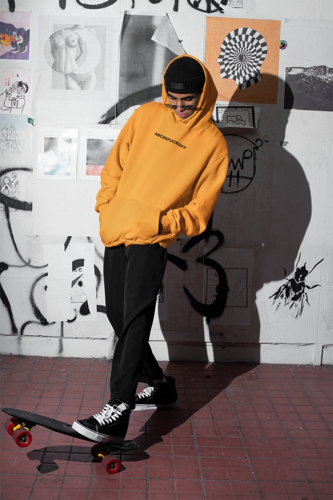 Abcde F**K Off Men Hoodies-FunkyTeesClub - Funky Tees Club