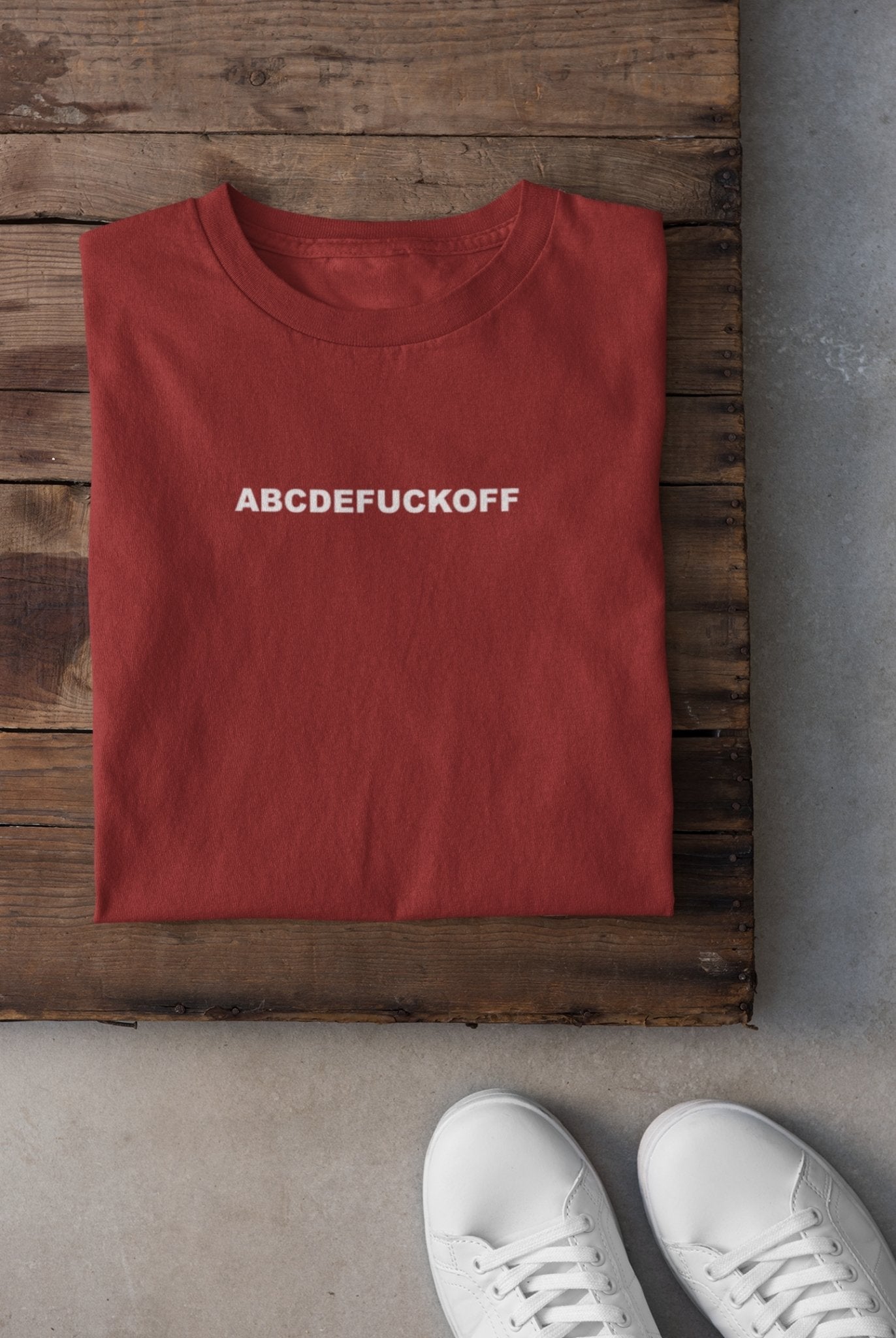 ABCDEF**K Off Women Half Sleeves T-shirt- FunkyTeesClub - Funky Tees Club