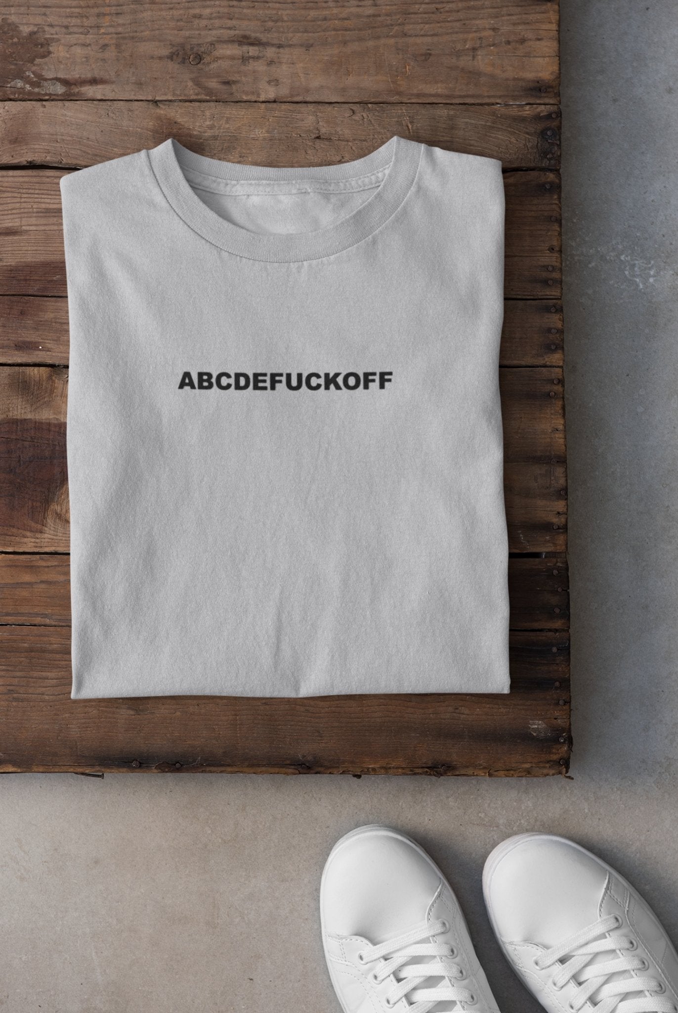 ABCDEF**K Off Women Half Sleeves T-shirt- FunkyTeesClub - Funky Tees Club