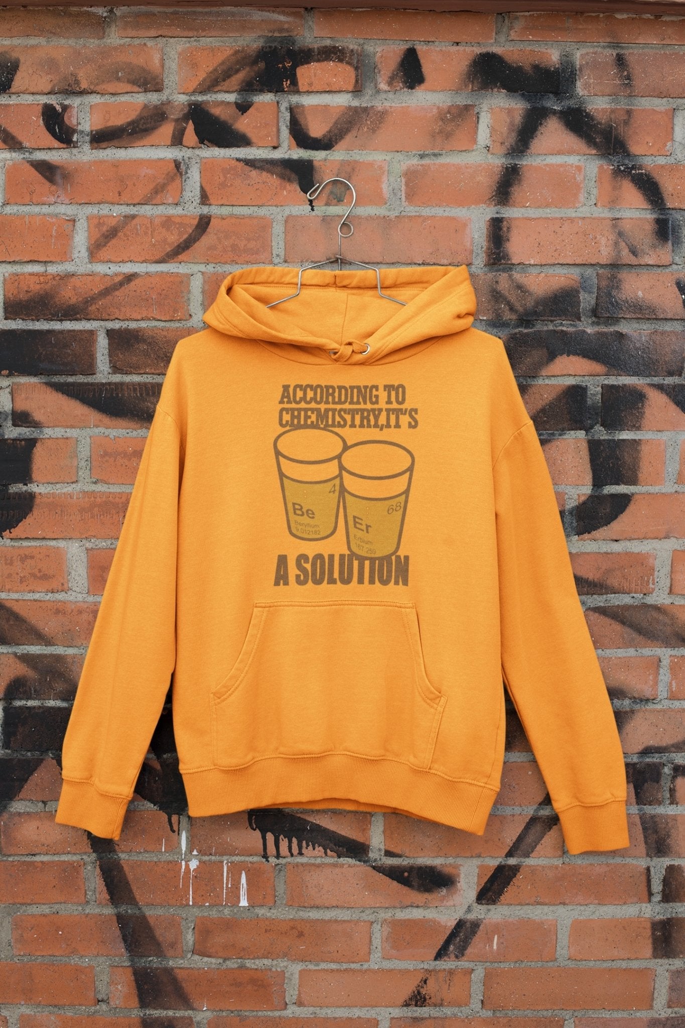 According To Chemistry Pub And Beer Men Hoodies-FunkyTeesClub - Funky Tees Club