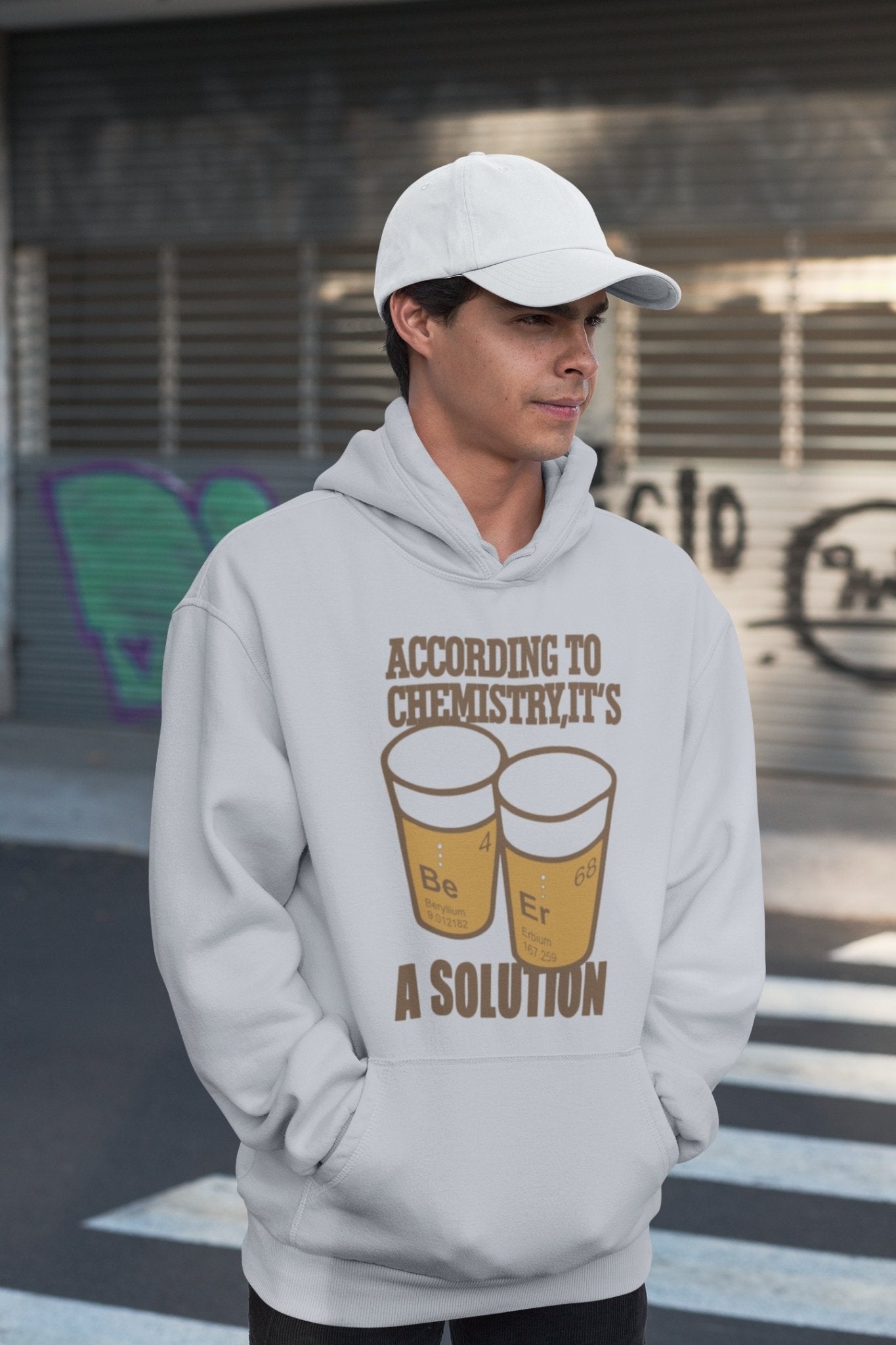 According To Chemistry Pub And Beer Men Hoodies-FunkyTeesClub - Funky Tees Club