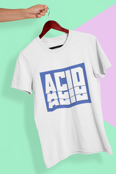 Acid Mens Half Sleeves T-shirt- FunkyTeesClub - Funky Tees Club