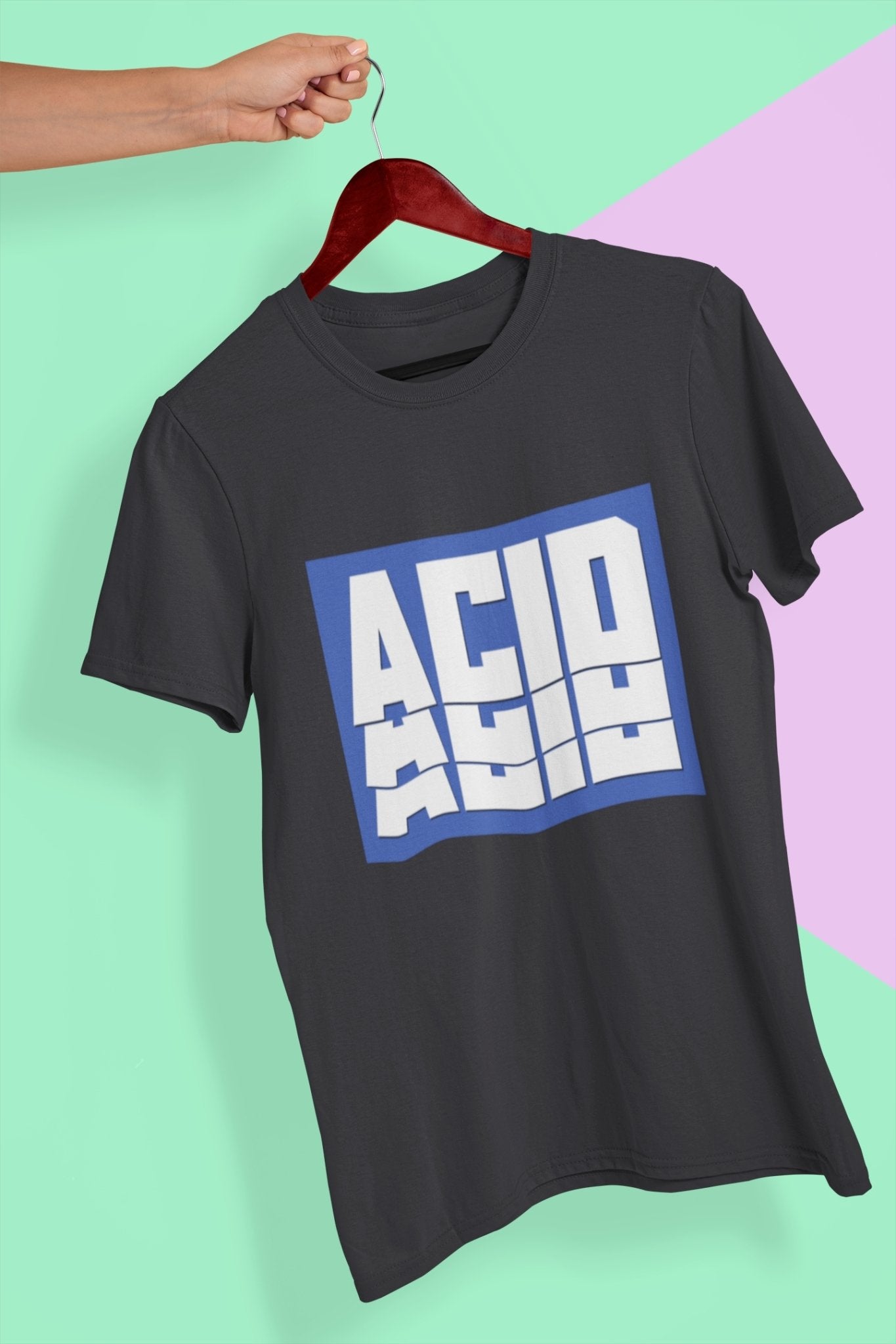 Acid Mens Half Sleeves T-shirt- FunkyTeesClub - Funky Tees Club