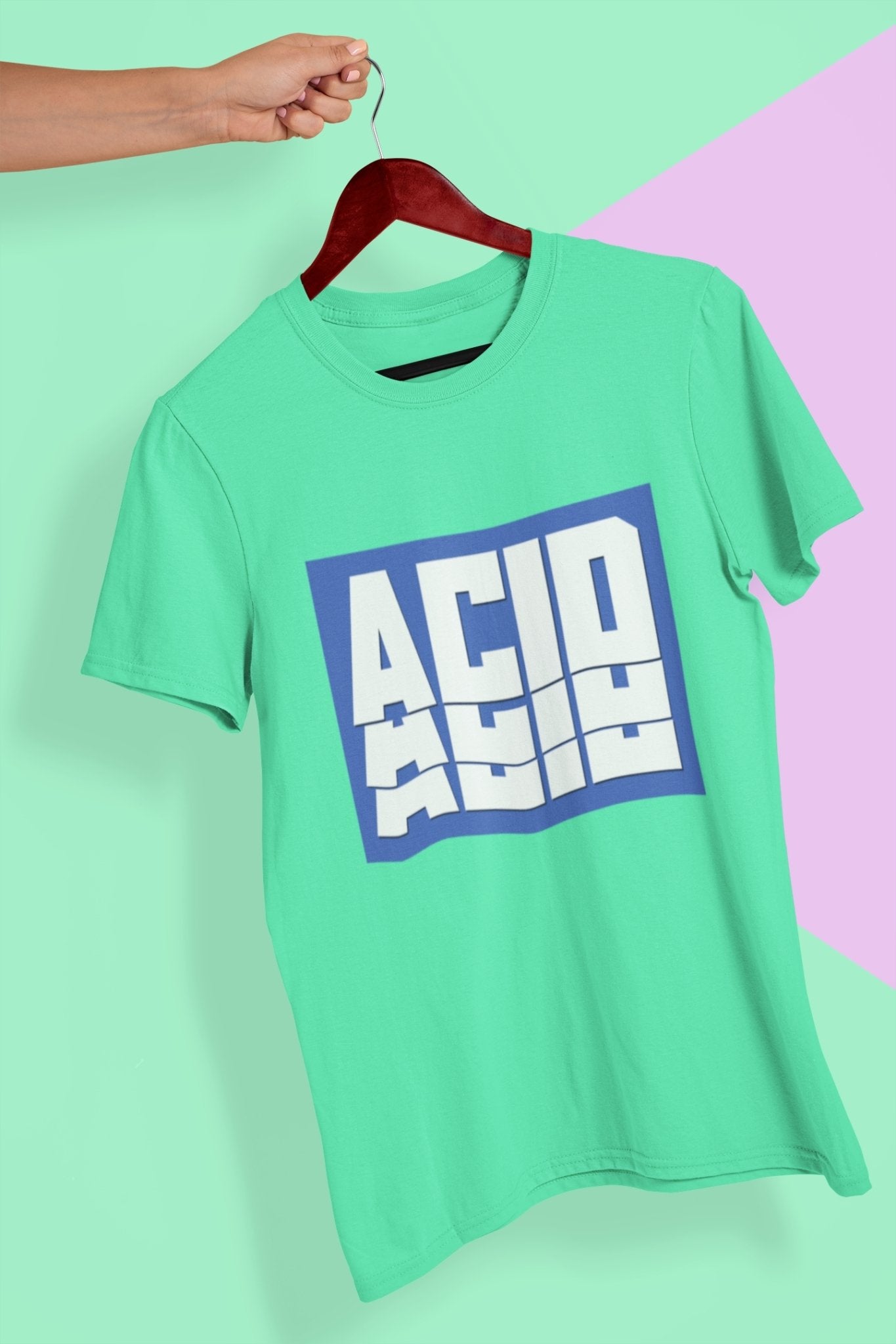 Acid Mens Half Sleeves T-shirt- FunkyTeesClub - Funky Tees Club