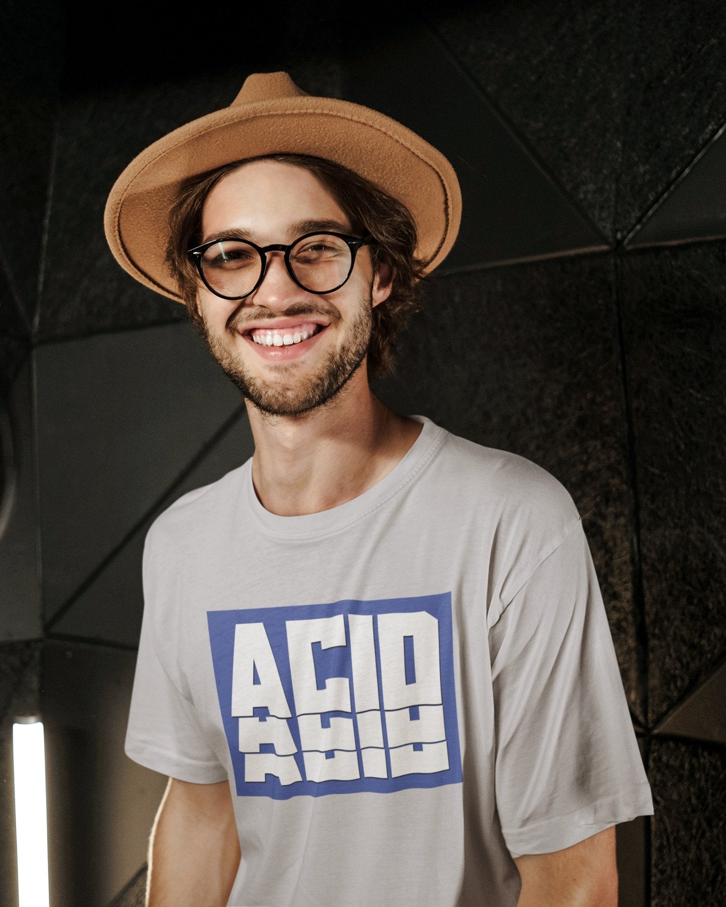 Acid Mens Half Sleeves T-shirt- FunkyTeesClub - Funky Tees Club