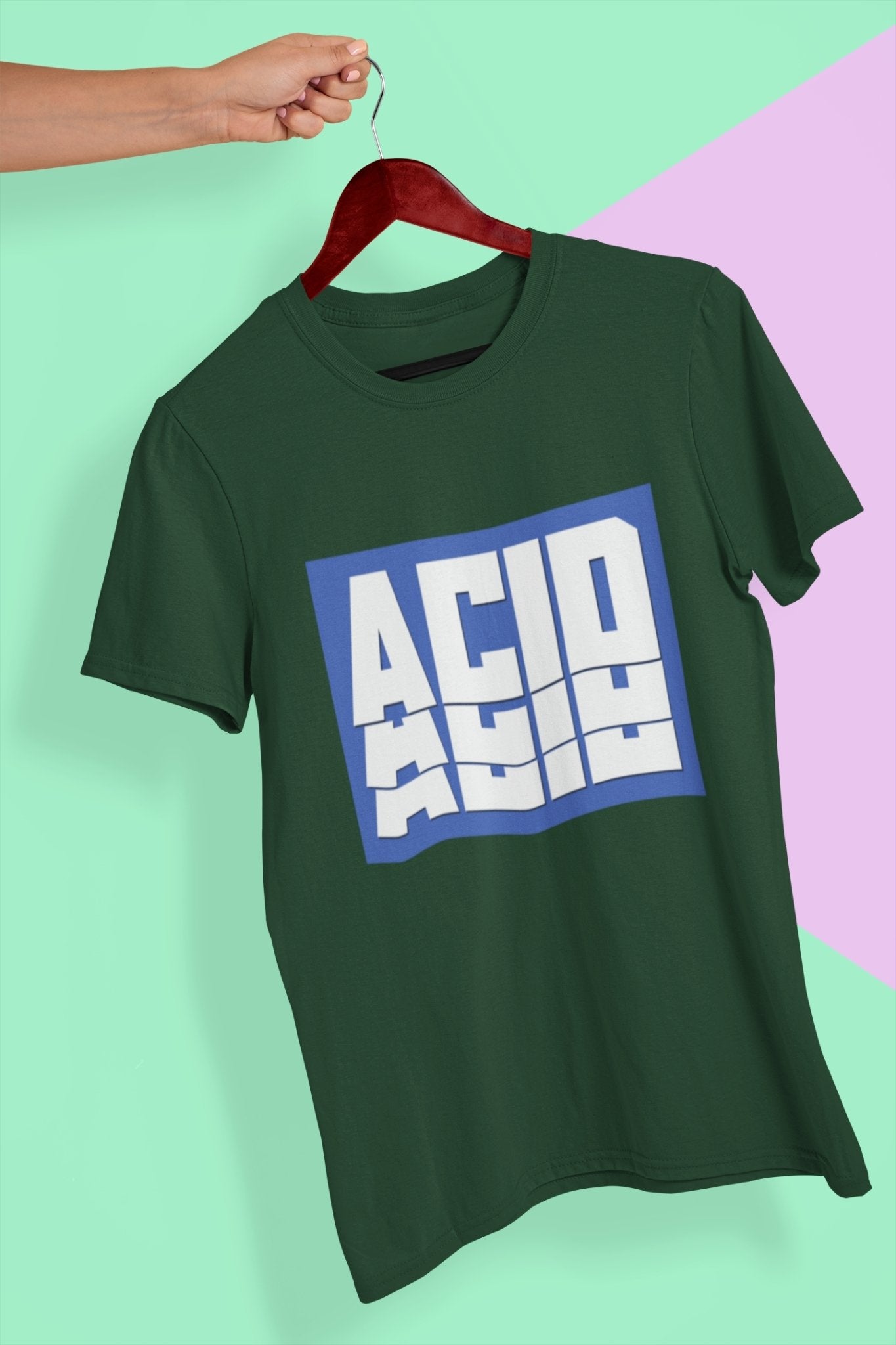 Acid Women Half Sleeves T-shirt- FunkyTeesClub - Funky Tees Club