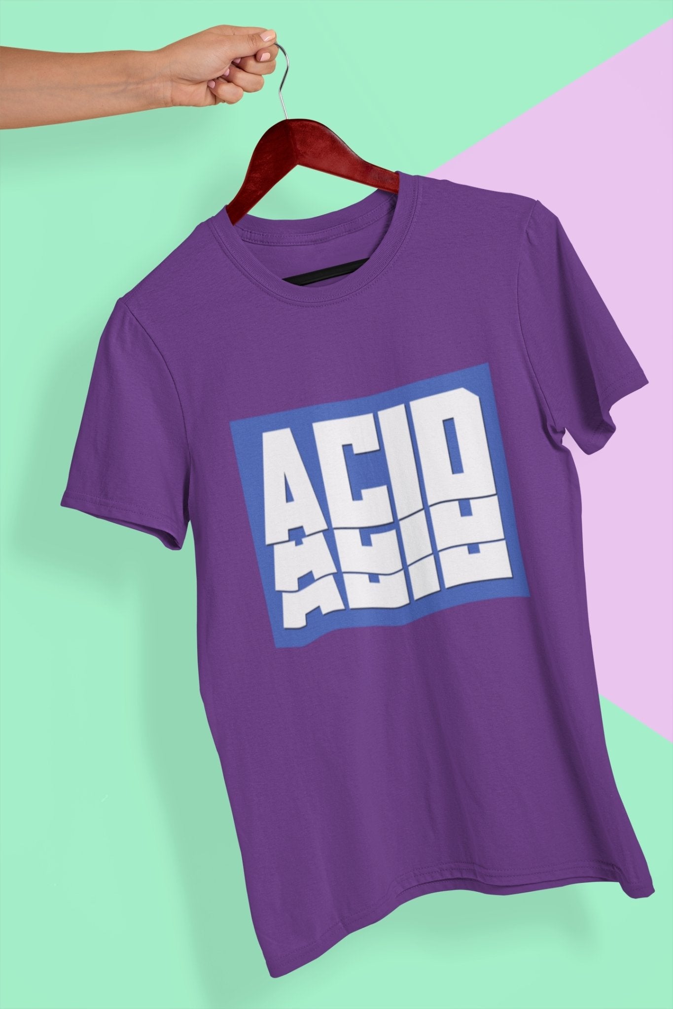 Acid Women Half Sleeves T-shirt- FunkyTeesClub - Funky Tees Club