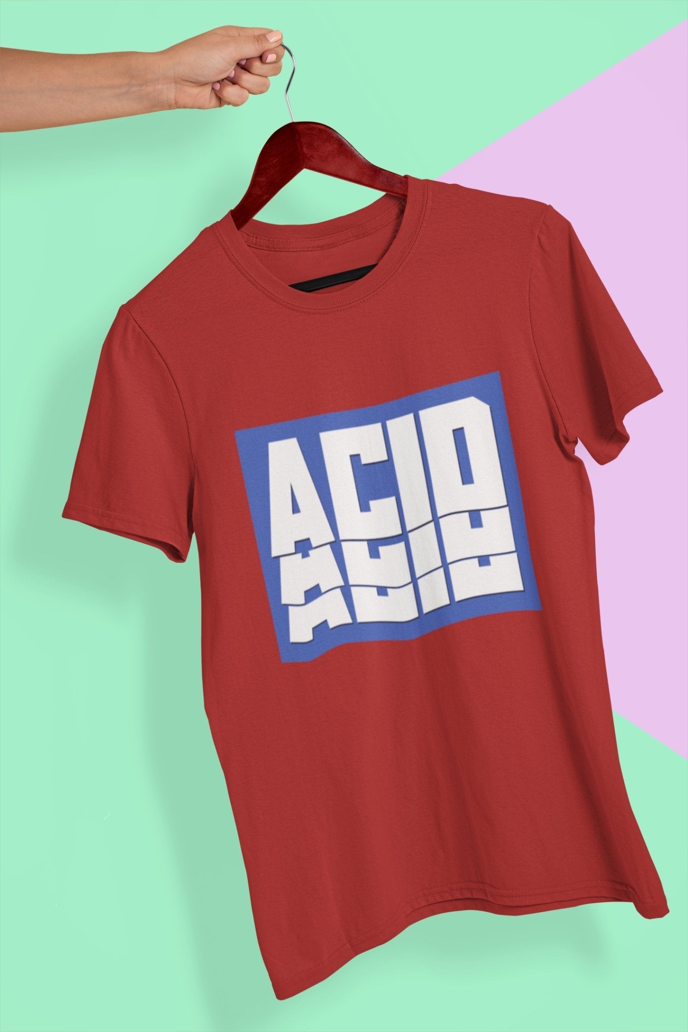 Acid Women Half Sleeves T-shirt- FunkyTeesClub - Funky Tees Club