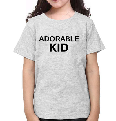 Adorable Kid Father and Daughter Matching T-Shirt- FunkyTeesClub - Funky Tees Club
