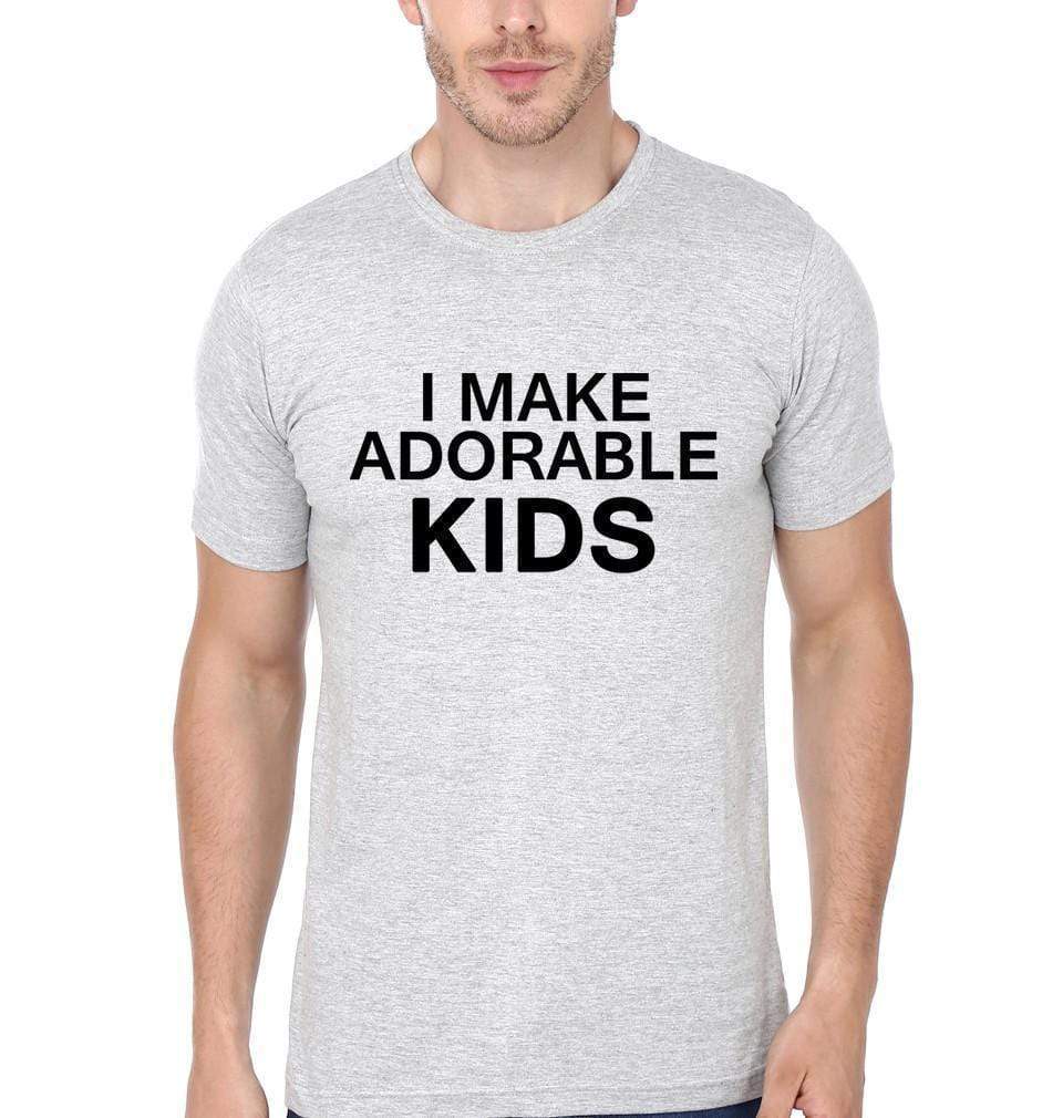 Adorable Kids Father and Son Matching T-Shirt- FunkyTeesClub - Funky Tees Club