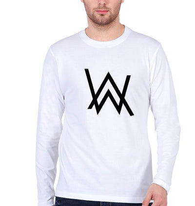 Alan Walker Full Sleeves T-Shirt For Men-FunkyTeesClub - FunkyTeesClub