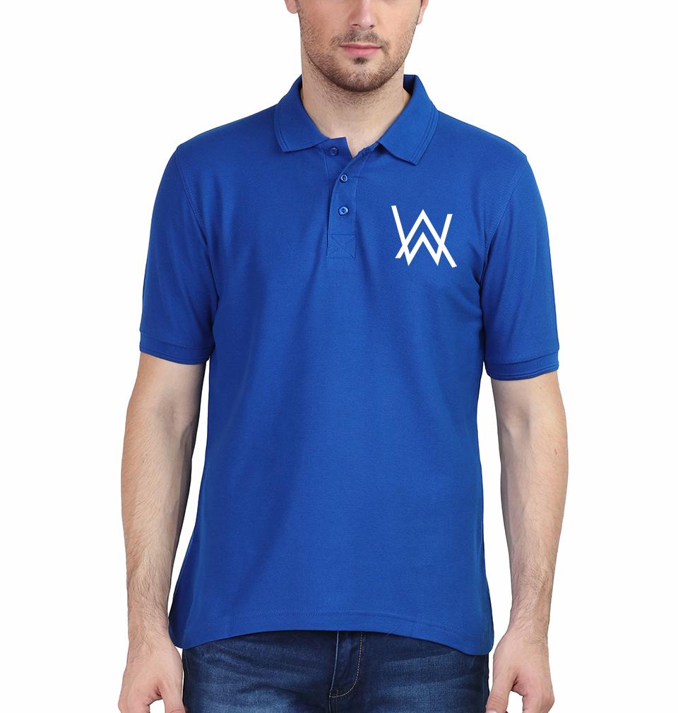 Alan Walker Half Sleeves Polo T-shirt For Men -FunkyTeesClub - FunkyTeesClub