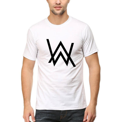 Alan Walker Half Sleeves T-Shirt For Men-FunkyTeesClub - FunkyTeesClub