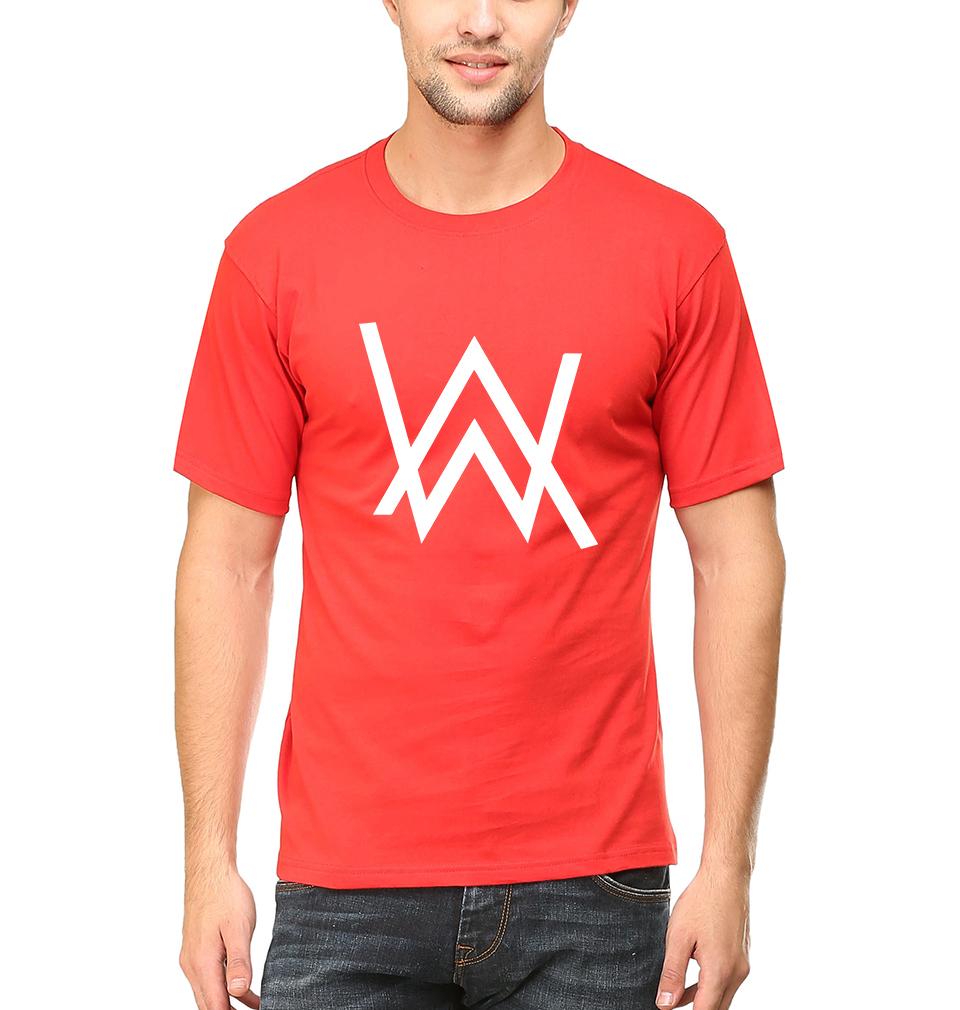 Alan Walker Half Sleeves T-Shirt For Men-FunkyTeesClub - FunkyTeesClub