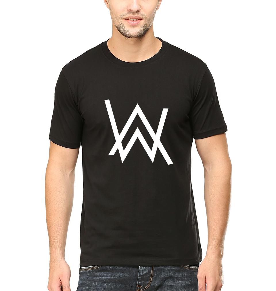 Alan Walker Half Sleeves T-Shirt For Men-FunkyTeesClub - FunkyTeesClub