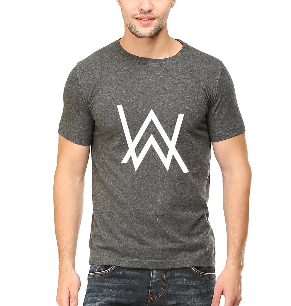 Alan Walker Half Sleeves T-Shirt For Men-FunkyTeesClub - FunkyTeesClub