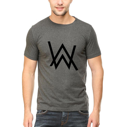 Alan Walker Half Sleeves T-Shirt For Men-FunkyTeesClub - FunkyTeesClub