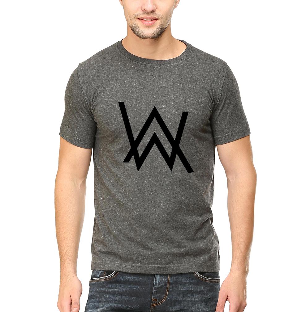 Alan Walker Half Sleeves T-Shirt For Men-FunkyTeesClub - FunkyTeesClub
