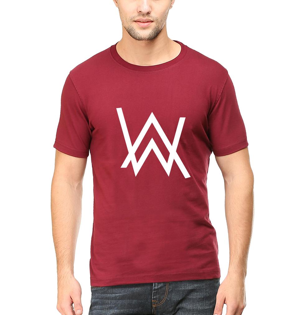Alan Walker Half Sleeves T-Shirt For Men-FunkyTeesClub - FunkyTeesClub
