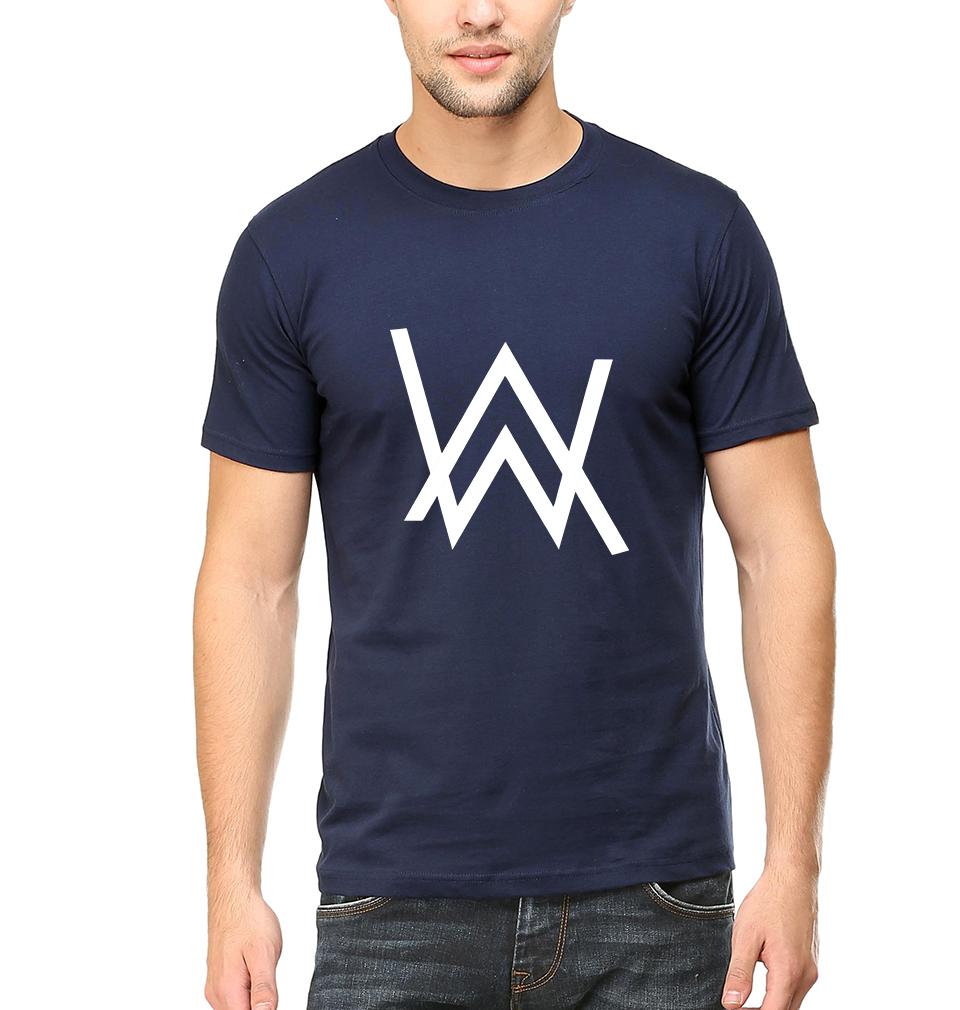 Alan Walker Half Sleeves T-Shirt For Men-FunkyTeesClub - FunkyTeesClub