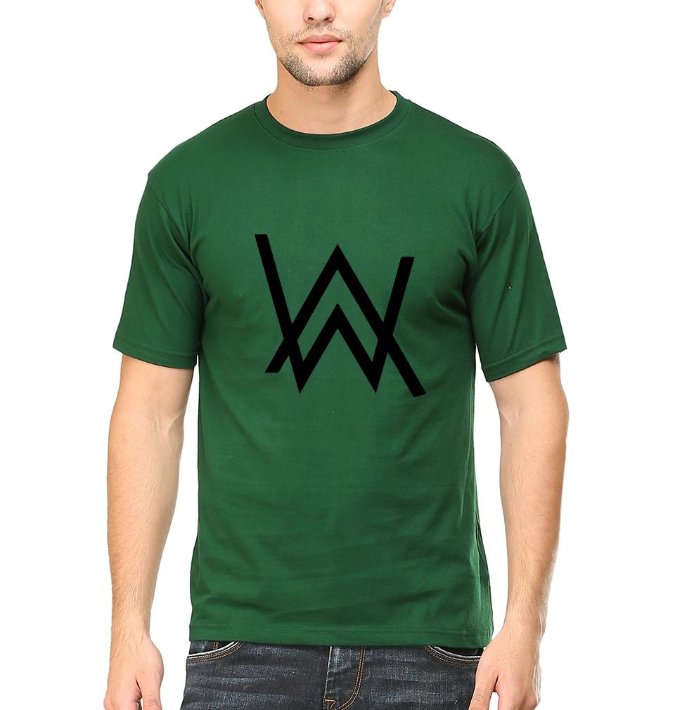 Alan Walker Half Sleeves T-Shirt For Men-FunkyTeesClub - FunkyTeesClub