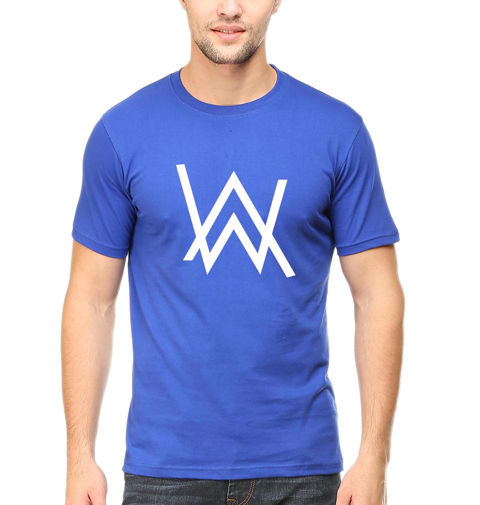 Alan Walker Half Sleeves T-Shirt For Men-FunkyTeesClub - FunkyTeesClub
