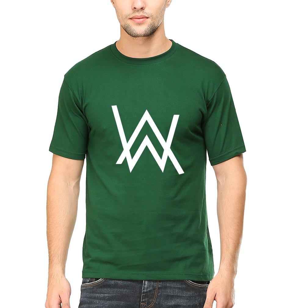 Alan Walker Half Sleeves T-Shirt For Men-FunkyTeesClub - FunkyTeesClub